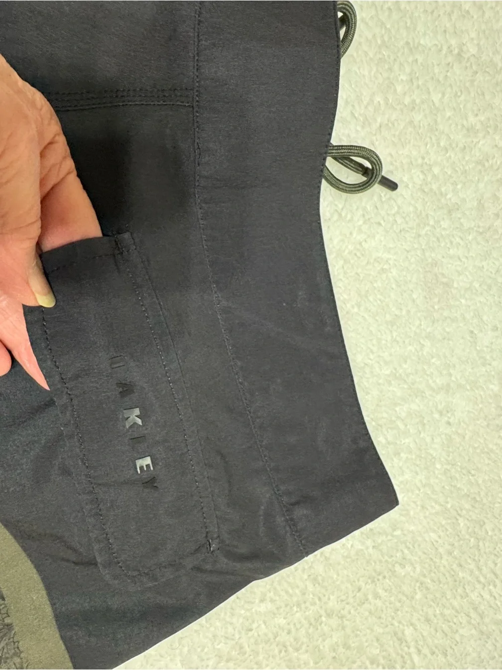 Oakley Men's Olive and Black Floral Board Shorts